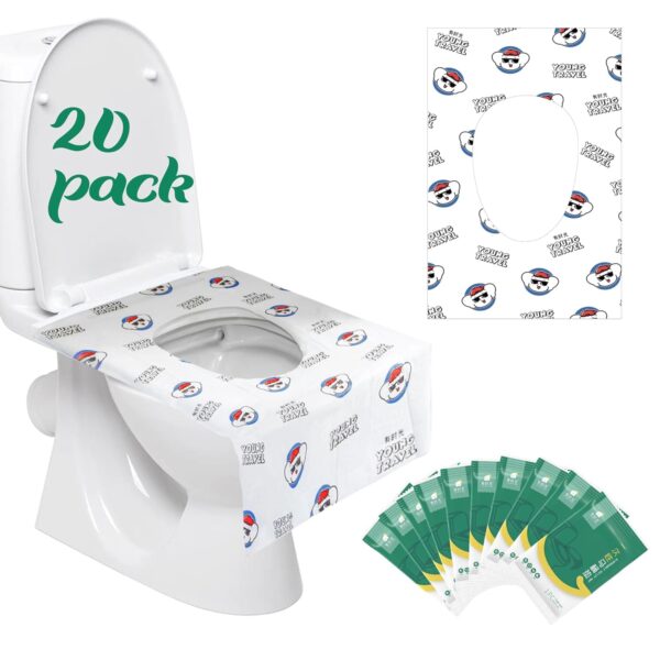 Toilet Seat Covers Disposable 20 Pack