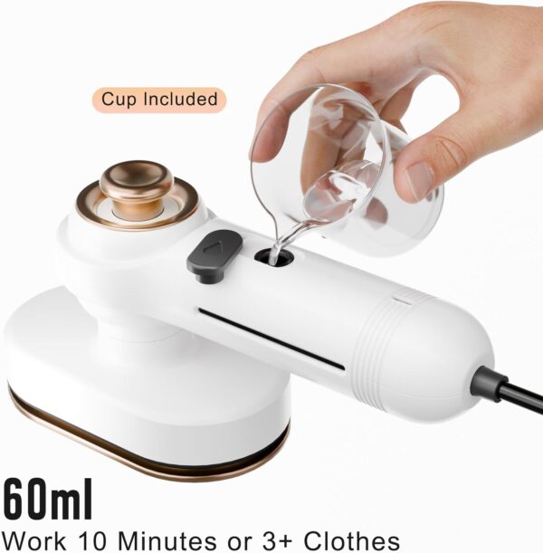 Portable Mini Travel Steamer Iron for Clothes - Image 2