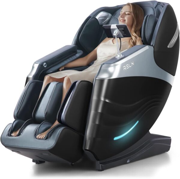 RELX 2025 Massage Chair Full Body, Zero Gravity SL-Track Shiatsu Mas