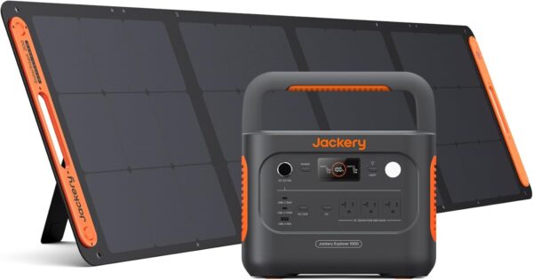 Jackery Solar Generator 1000 v2 with 200W Solar Panel