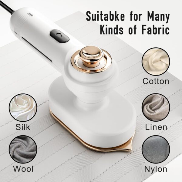 Portable Mini Travel Steamer Iron for Clothes - Image 3
