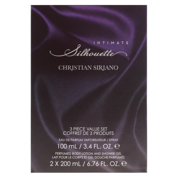 Christian Siriano Silhouette Intimate for Women - 3 Pc Gift - Image 3