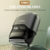 Electric Foil Shavers for Men, Upgraded Mini Electric Razor with LED - Image 3