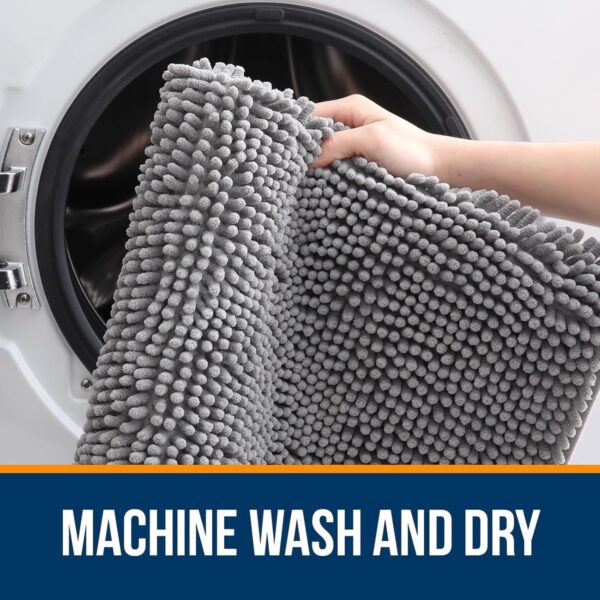 OLANLY Bathroom Rugs 30x20, Extra Soft Absorbent - Image 2